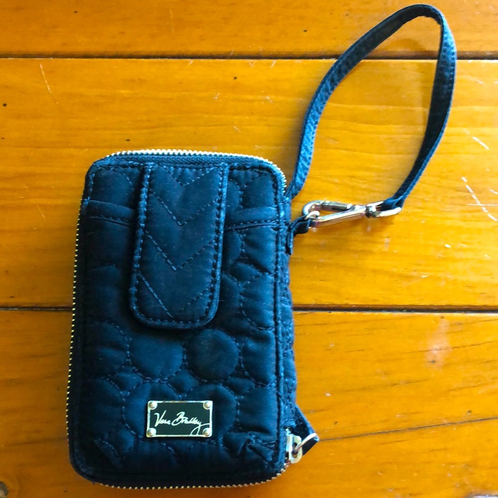 Vera Bradley black wallet
